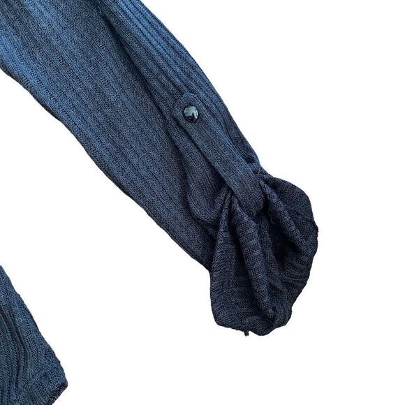 Modcloth Fervour Sweater Roll Tab Sleeve V Neck Large NWOT - Picture 4 of 5